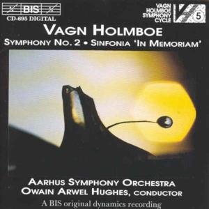 Symphony 2 - Holmboe / Hughes / Aarhus Symphony Orchestra - Music - BIS - 7318590006955 - December 12, 1995