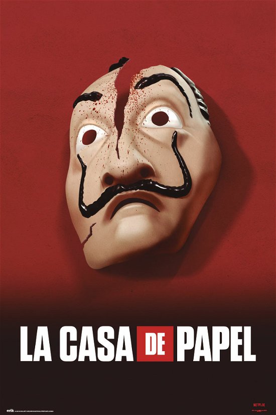 Cover for P.Derive · LA CASA DE PAPEL - Mask - Poster 61x91.5cm (Plakat)