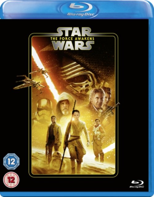 Cover for Star Wars: the Force Awakens · Star Wars - The Force Awakens (Blu-ray) (2020)