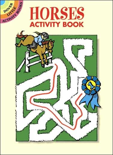 Cover for Nina Barbaresi · Horses Activity Book - Little Activity Books (Paperback Bog) (2005)