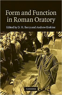 Cover for D H Berry · Form and Function in Roman Oratory (Hardcover Book) (2010)