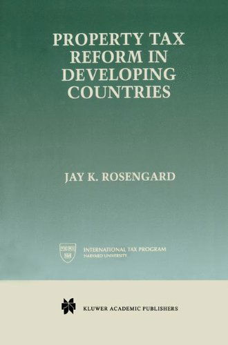 Cover for Jay K. Rosengard · Property Tax Reform in Developing Countries (Hardcover Book) [1998 edition] (1997)