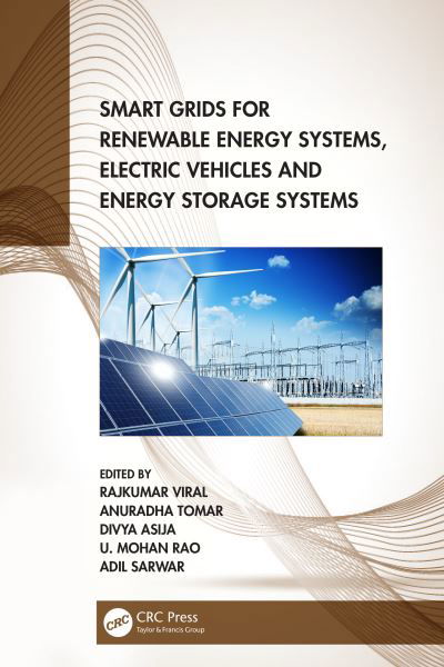 Cover for Anuradha Tomar · Smart Grids for Renewable Energy Systems, Electric Vehicles and Energy Storage Systems (Hardcover Book) (2022)