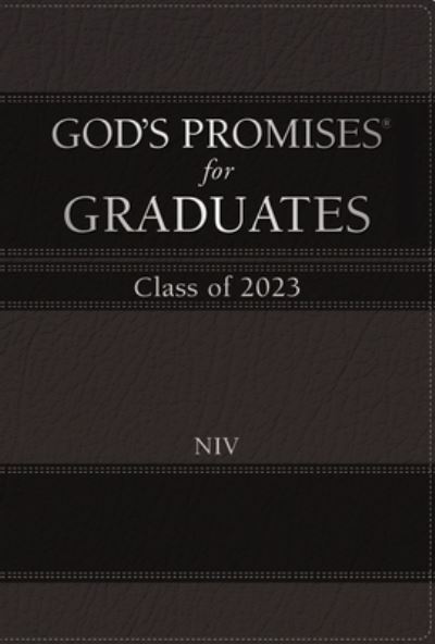 Cover for Jack Countryman · God's Promises for Graduates: Class of 2023 - Black NIV: New International Version - God's Promises (R) (Hardcover Book) (2023)