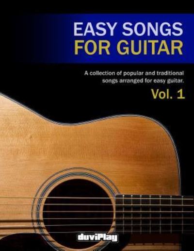 Cover for Tomeu Alcover · Easy Songs for Guitar. Vol 1 (Paperback Book) (2017)