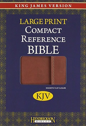 Cover for Hendrickson Publishers · KJV Compact Reference Bible (Leather Book) [Large type / large print edition] (2009)
