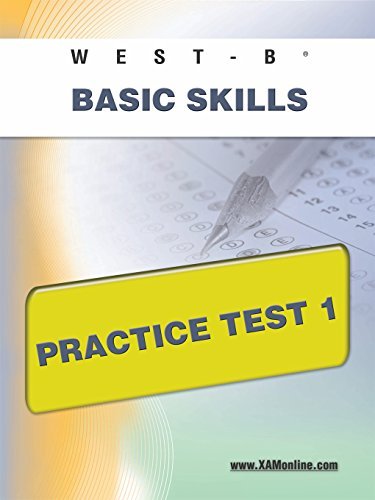 Cover for Sharon Wynne · West-e Basic Skills Practice Test 1 (Pocketbok) (2011)