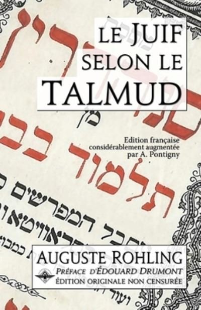 Cover for Auguste Rohling · Le Juif selon le Talmud (Paperback Book) (2021)