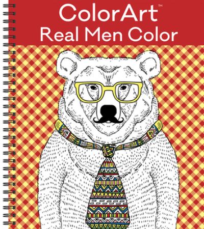 Cover for New Seasons · Colorart Coloring Book - Real Men Color (Spiral Book) (2016)