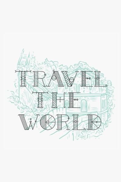 Cover for Wj Notebooks · Travel The World (Paperback Book) (2019)