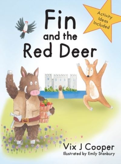 Cover for Vix J Cooper · Fin and the Red Deer (Innbunden bok) (2020)