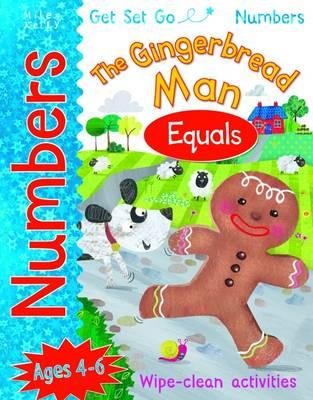 Cover for Numbers  the Gingerbread Man  Equals (Book) (2017)