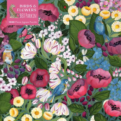 Adult Jigsaw Puzzle Bex Parkin: Birds & Flowers: 1000-Piece Jigsaw Puzzles - 1000-piece Jigsaw Puzzles -  - Jogo de tabuleiro - Flame Tree Publishing - 9781839644955 - 20 de agosto de 2021