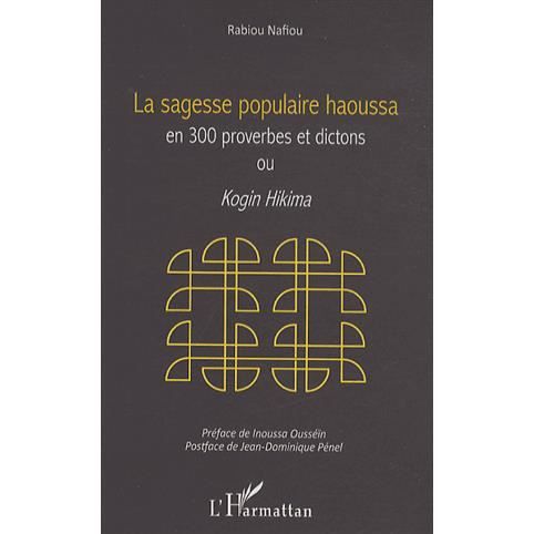 Cover for Rabiou Nafiou · Sagesse populaire haoussa en 300 proverbes et dictons (Paperback Book) (2021)