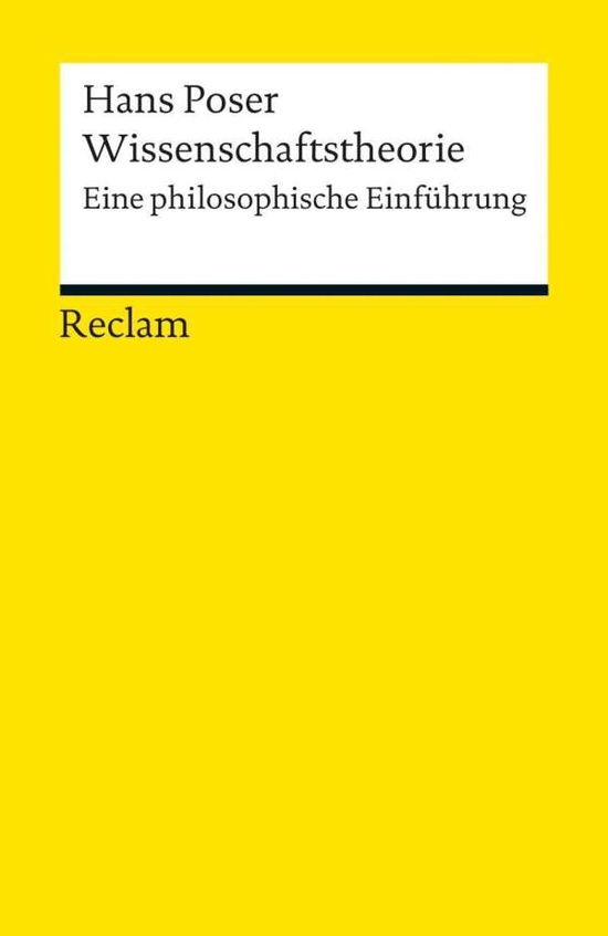 Cover for Hans Poser · Reclam UB 18995 Poser.Wissenschaftsth. (Book)