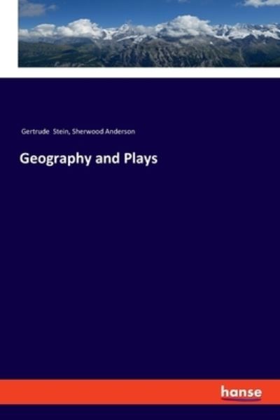 Cover for Gertrude Stein · Geography and Plays (Paperback Book) (2020)