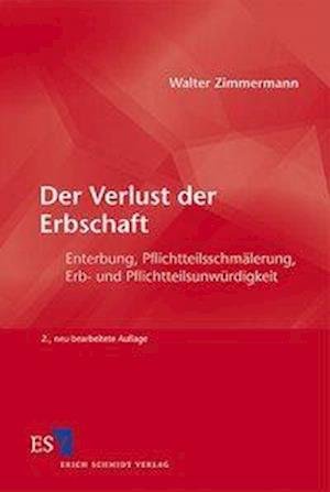 Cover for W. Zimmermann · Verlust der Erbschaft (Buch)