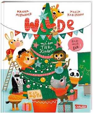 Cover for Nanna Neßhöver · Wilde Weihnachten mit den Tierkindern und mit dir! (Gebundenes Buch) (2021)