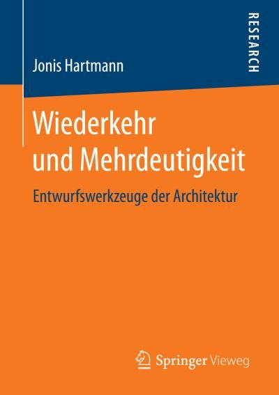 Cover for Hartmann · Wiederkehr und Mehrdeutigkeit (Bog) (2016)