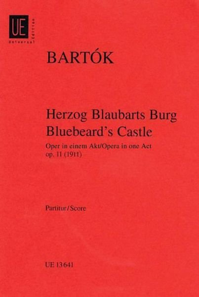 Herzog Blaubarts Burg,StPt - Bartók - Livres -  - 9783702427955 - 1 février 2000