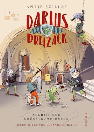 Cover for Antje Szillat · Darius Dreizack - Angriff der Grünstrumpfhosen (Gebundenes Buch) (2022)