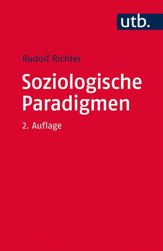 Cover for Rudolf Richter · Soziologische Paradigmen (Book)