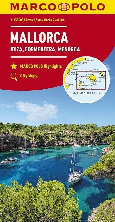 Cover for Mair-Dumont · Mallorca, Ibiza, Formentera, Menorca, Marco Polo (Trycksaker) (2017)