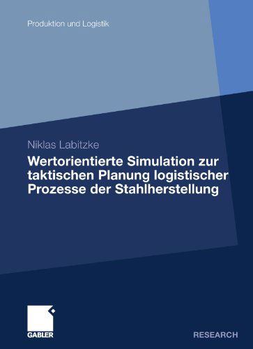 Cover for Niklas Labitzke · Wertorientierte Simulation Zur Taktischen Planung Logistischer Prozesse Der Stahlherstellung - Produktion Und Logistik (Paperback Book) [2011 edition] (2011)