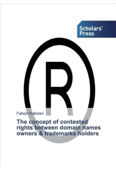 Cover for Wahdani · The concept of contested rights (Book) (2019)