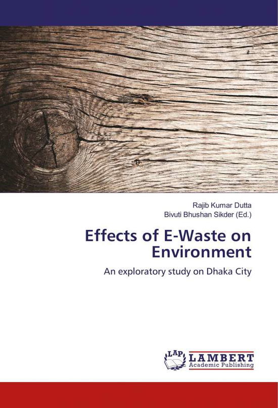 Cover for Dutta · Effects of E-Waste on Environment (Book)