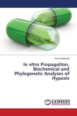 Cover for Nsibande · In vitro Propagation, Biochemi (Bog) (2018)