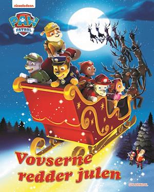 Cover for PAW Patrol · Paw Patrol: PAW Patrol - Vovserne redder julen (Indbundet Bog) [1. udgave] (2020)