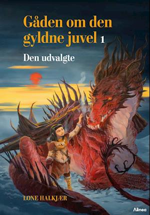 Cover for Lone Halkjær · Læseklub: Gåden om den gyldne juvel 1 - Den udvalgte, Blå læseklub (Bound Book) [1.º edición] (2023)