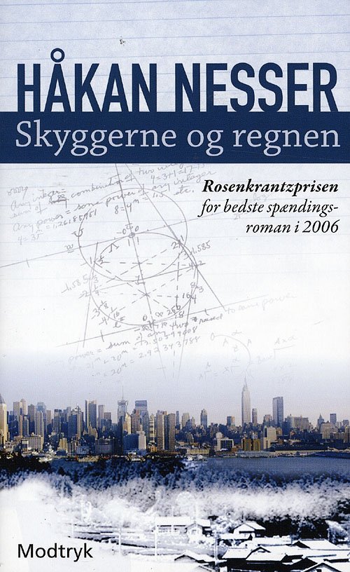 Modtryk pocket: Skyggerne og regnen - Håkan Nesser - Bøger - Modtryk - 9788770531955 - 7. juli 2008