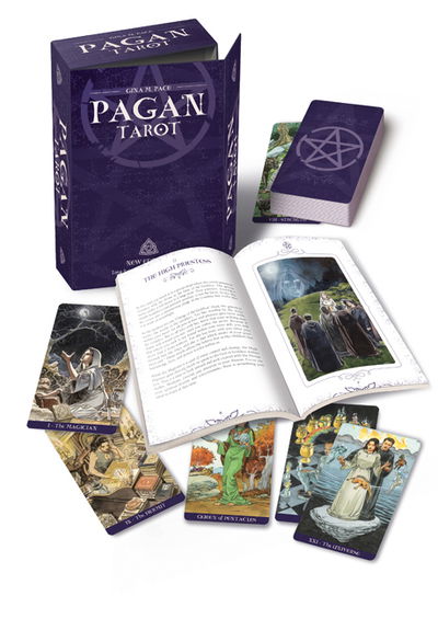 Pagan Tarot Kit - Gina M. Pace - Bøger - Lo Scarabeo - 9788865275955 - 24. maj 2019