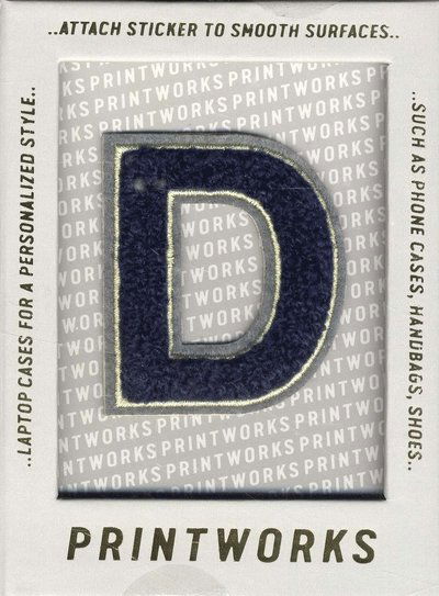 Cover for D - Embroidered Sticker (Book) (2018)