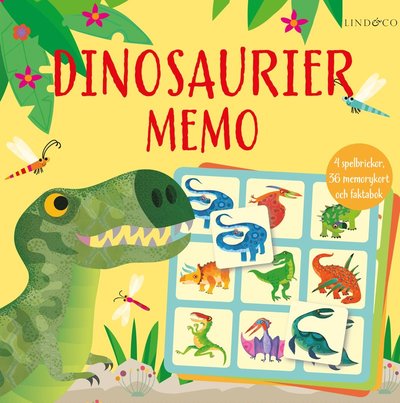 Cover for Gareth Lucas · Dinosaurier memo - Spel och faktabok (N/A) (2021)