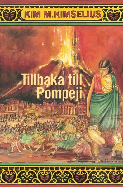 Cover for Kim M. Kimselius · Theo och Ramonaserien: Tillbaka till Pompeji (Landkart) (2018)