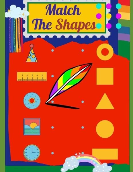 Cover for Mm · Match The Shapes: Activity Book for Kids Ages 3-6: Match Shapes With tracing for Kids 2 3 4 5 (Paperback Book) (2021)