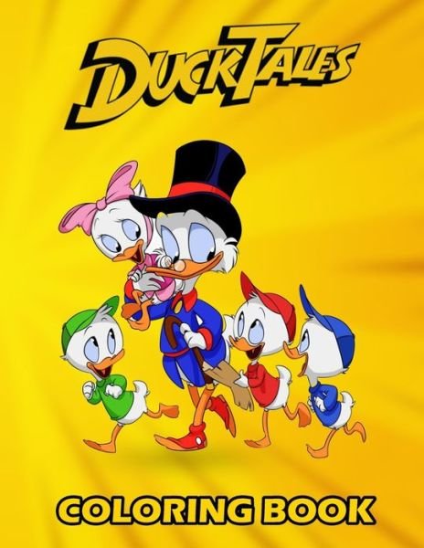 Cover for Zahra · Ducktales Coloring Book: Perfect Coloring Book for kids and toddlers and adults High Quality for enjoy and relaxing (Paperback Book) (2021)