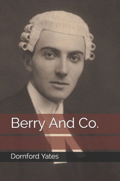 Cover for Dornford Yates · Berry And Co. (Paperback Book) (2020)