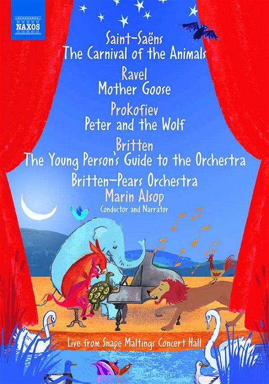 Cover for Britten / Alsop / Troch · Marin Alsop Conducts (DVD) (2019)