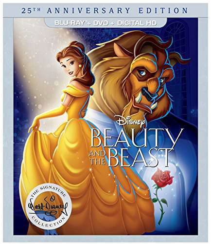 Cover for Beauty &amp; the Beast: 25th Anniversary Edition (Blu-ray) (2016)