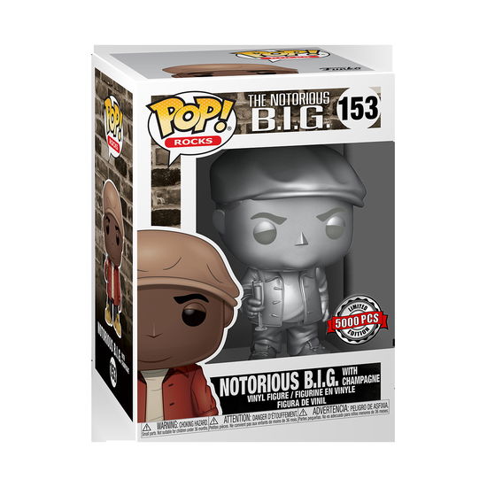 Funko Pop! Rocks: Biggie- Biggie W/champagne (Mt) - Funko - Merchandise -  - 0889698576956 - May 10, 2022