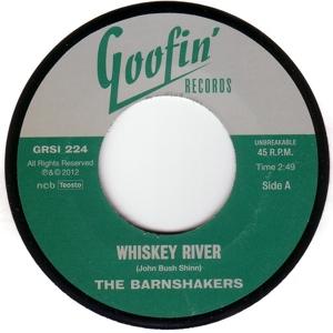 Cover for Barnshakers · Whiskey River / Hollow Grave (LP) [Limited edition] (2012)