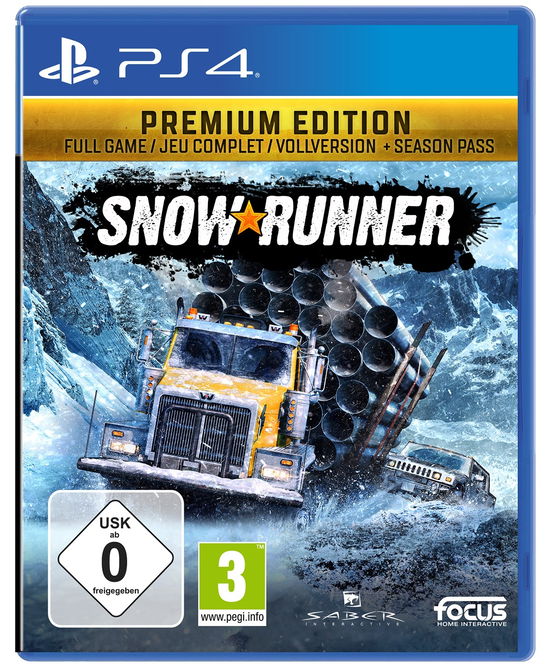 Snowrunner - Premium Edition - Focus - Jeux -  - 3512899122956 - 28 avril 2020