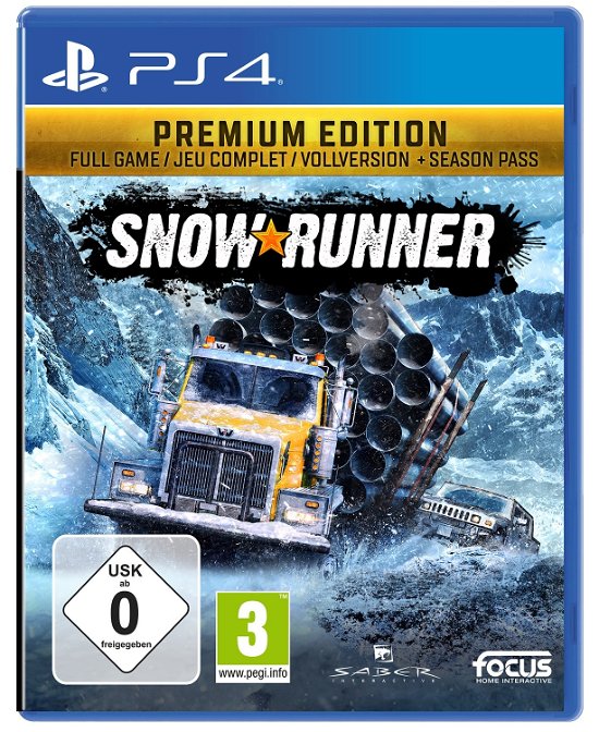 Cover for Focus · Snowrunner - Premium Edition (PS4) [Premium edition] (2020)