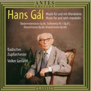 Music for Mandolin / Biedermeiertanze - Gal / Gerland / Badisches Zupforchester - Música - ANTES EDITION - 4014513020956 - 2003