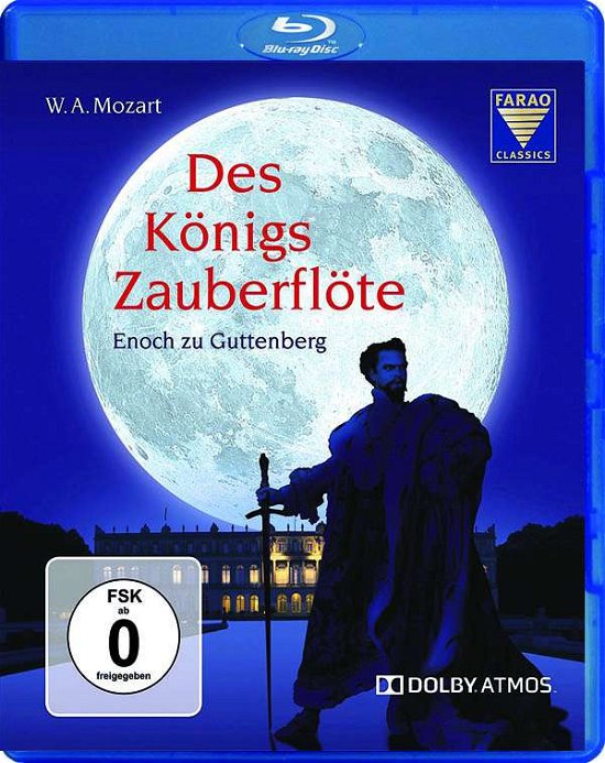 Cover for Wolfgang Amadeus Mozart · Des Konigs Zauberflote: Orchestra Klangverwaltung (Zu Guttenberg) (Blu-ray) (2018)