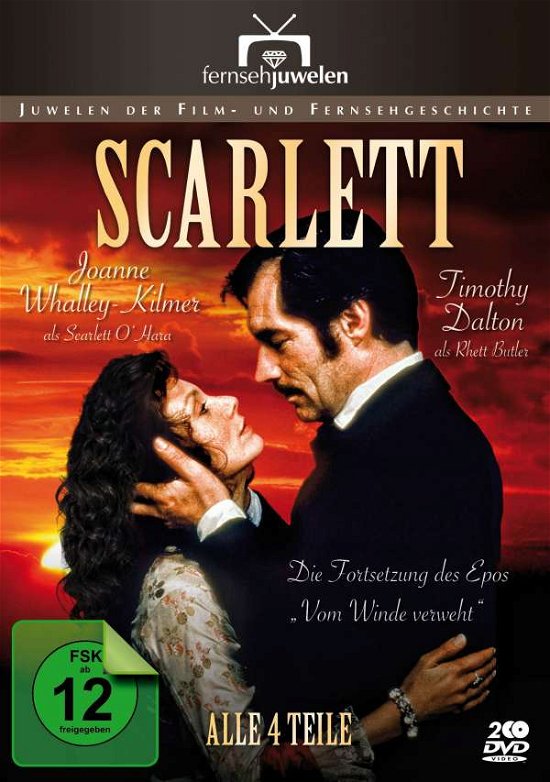 Cover for John Erman · Scarlett (1-4) (DVD) (2017)